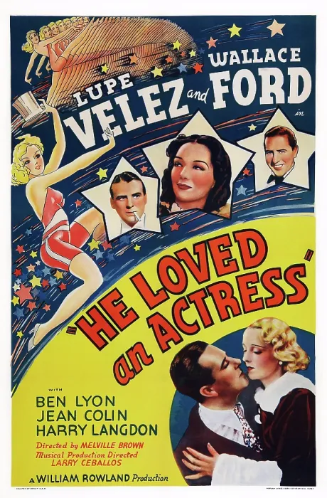 Framed Print : STARDUST, (aka HE LOVED AN ACTRESS, aka MAD ABOUT MONEY), US poster art, from left in stars: Wallace Ford, Lupe Velez, Ben Lyon; bottom from left: Ben Lyon, Jean Colin, 1938 Framed Print : STARDUST, (aka HE LOVED AN ACTRESS, aka MAD ABOUT MONEY), US poster art, from left in stars: Wallace Ford, Lupe Velez, Ben Lyon; bottom from left: Ben Lyon, Jean Colin, 1938