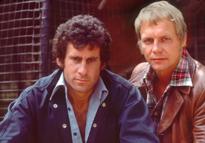 Framed Print : STARSKY AND HUTCH, Paul Michael Glaser, David Soul, 1975-79