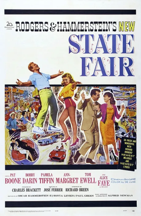Framed Print : STATE FAIR, from left: Pat Boone, Ann-Margret, Bobby Darin, Pamela Tiffin, 1962, TM and Copyright 20th Century Fox Film Corp. All rights reserved.Courtesy Everett Collection