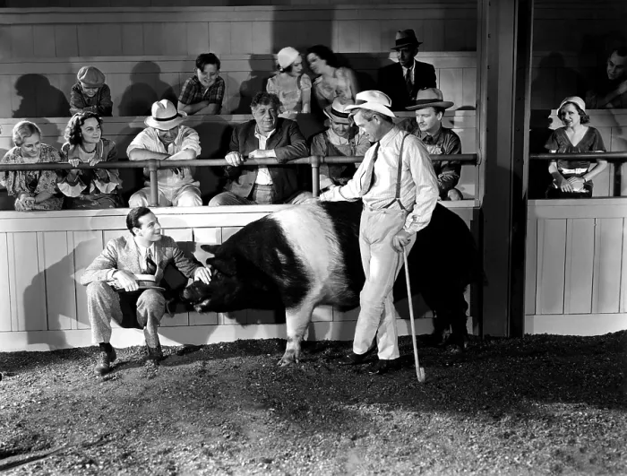Framed Print : STATE FAIR, Norman Foster, Will Rogers, 1933, with Blue Boy, TM and Copyright 20th Century Fox Film Corp. All rights reserved