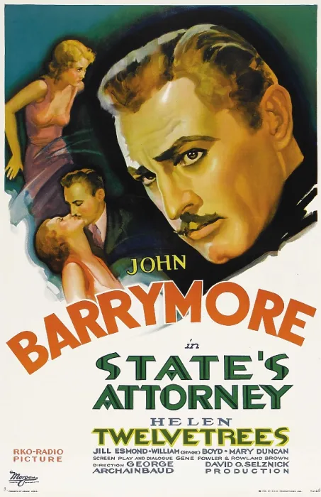 Framed Print : STATE'S ATTORNEY, Helen Twelvetrees, John Barrymore, 1932 Framed Print : STATE'S ATTORNEY, Helen Twelvetrees, John Barrymore, 1932