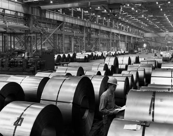 Framed Print : Steel mill. Courtesy: CSU Archives / Everett Collection