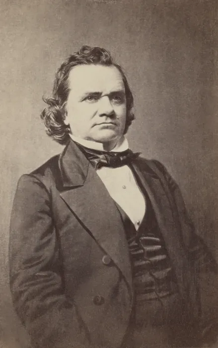 Framed Print : Stephen A. Douglas, photo by Edward Anthony, c. 1860. His Senate career from 1847-1861 was dominated by slavery issues