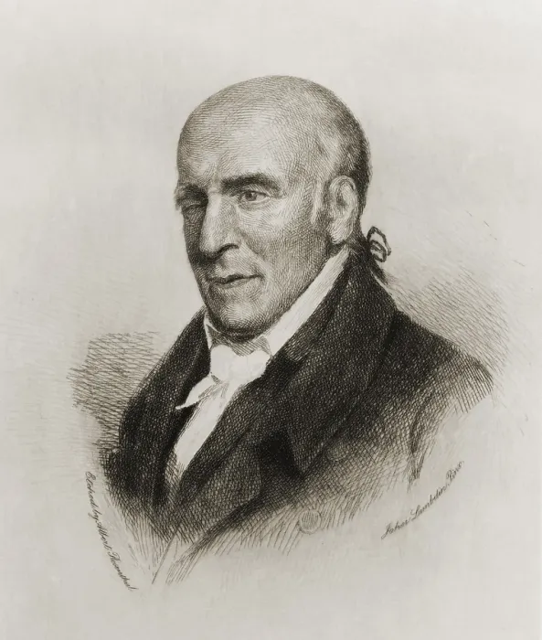 Framed Print : Stephen Girard 1750-1831 was a French-American philanthropist and banker. He used his great wealth to prop up U.S. government finances during the War of 1812