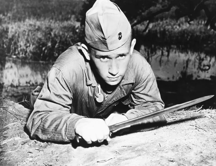 Framed Print : Stephen P. Hopkins, son of Harry Hopkins, in basic training at Parris Island. Aug. 12, 1943 Framed Print : Stephen P. Hopkins, son of Harry Hopkins, in basic training at Parris Island. Aug. 12, 1943