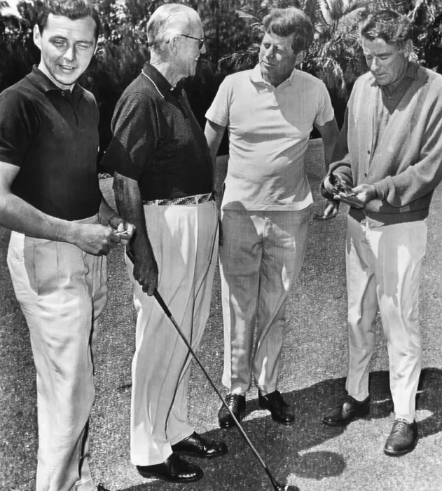 Framed Print : Steven Smith, Joseph P. Kennedy, President John F. Kennedy, and Peter Lawford on a gilf course in Palm Beach, Florida. August 4, 1961. Courtesy: CSU Archives / Everett Collection Framed Print : Steven Smith, Joseph P. Kennedy, President John F. Kennedy, and Peter Lawford on a gilf course in Palm Beach, Florida. August 4, 1961. Courtesy: CSU Archives / Everett Collection