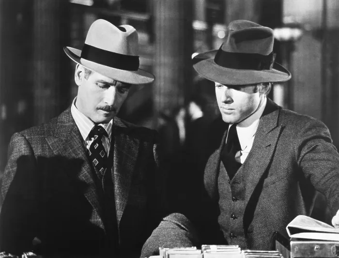 Framed Print : THE STING, from left: Paul Newman, Robert Redford, 1973 Framed Print : THE STING, from left: Paul Newman, Robert Redford, 1973