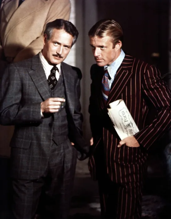 Framed Print : THE STING, from left: Paul Newman, Robert Redford, 1973