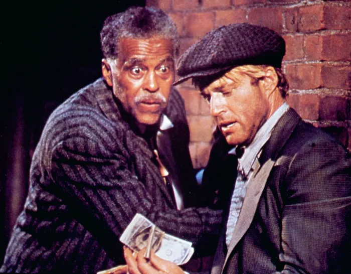 Framed Print : THE STING, Robert Earl Jones, Robert Redford, 1973