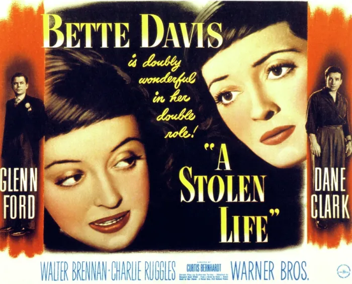 Framed Print : A STOLEN LIFE, Glenn Ford, Bette Davis, Dane Clark, 1946