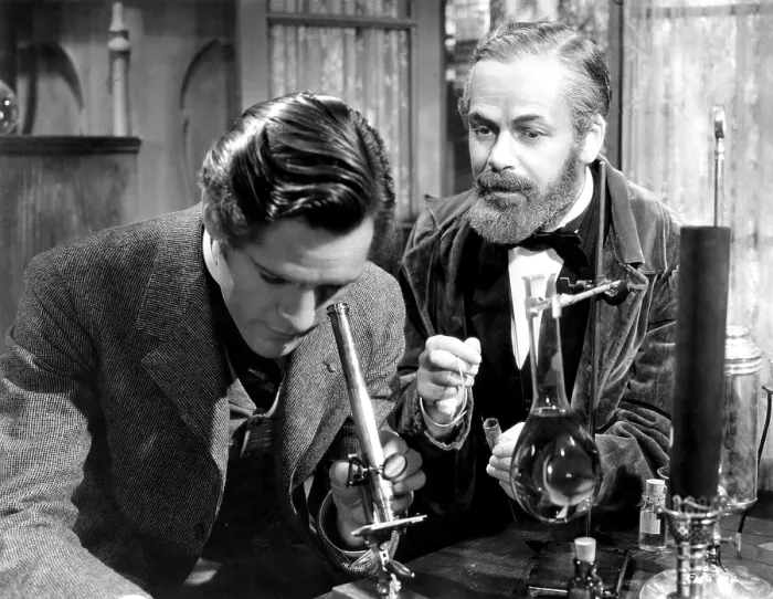 Framed Print : THE STORY OF LOUIS PASTEUR, Donald Woods, Paul Muni, 1935 Framed Print : THE STORY OF LOUIS PASTEUR, Donald Woods, Paul Muni, 1935
