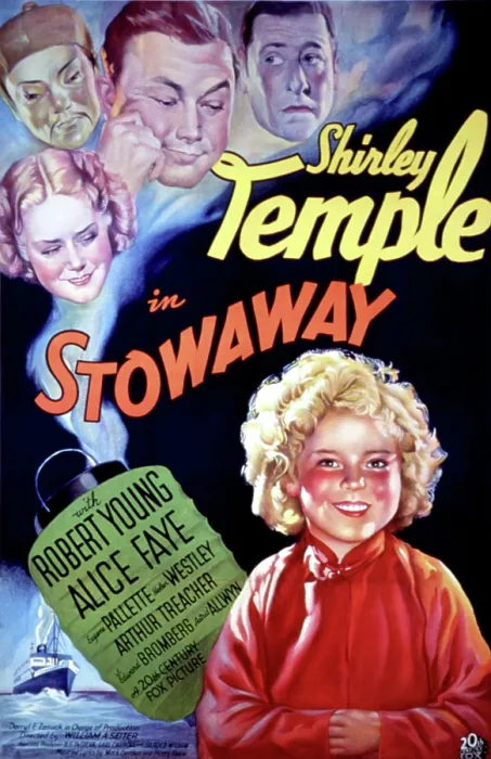 Framed Print : STOWAWAY, Alice Faye, Robert Young, Shirley Temple, Arthur Treacher, 1936' TM and Copyright (c) 20th Century Fox Film Corp. All rights reserved. Courtesy: Everett Collection