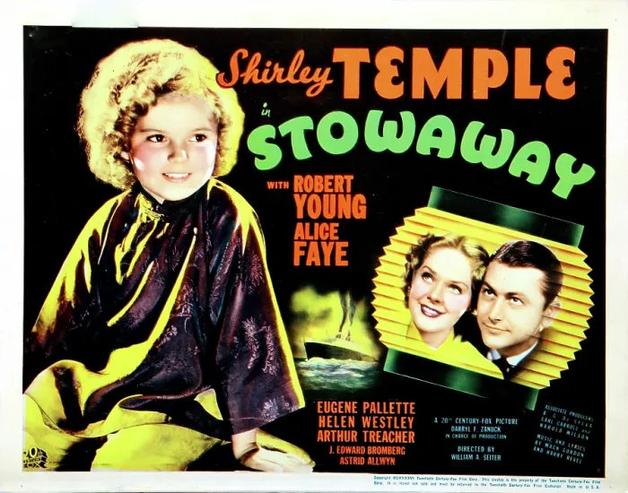 Framed Print : STOWAWAY, Shirley Temple, Alice Faye, robert Young, 1936' TM and Copyright (c) 20th Century Fox Film Corp. All rights reserved. Courtesy: Everett Collection