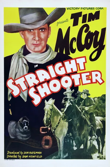 Framed Print : STRAIGHT SHOOTER, US poster art, left: Tom McCoy, 1939 Framed Print : STRAIGHT SHOOTER, US poster art, left: Tom McCoy, 1939