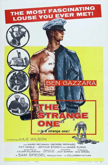 Framed Print : THE STRANGE ONE, US poster art, Ben Gazzara, 1957 Framed Print : THE STRANGE ONE, US poster art, Ben Gazzara, 1957