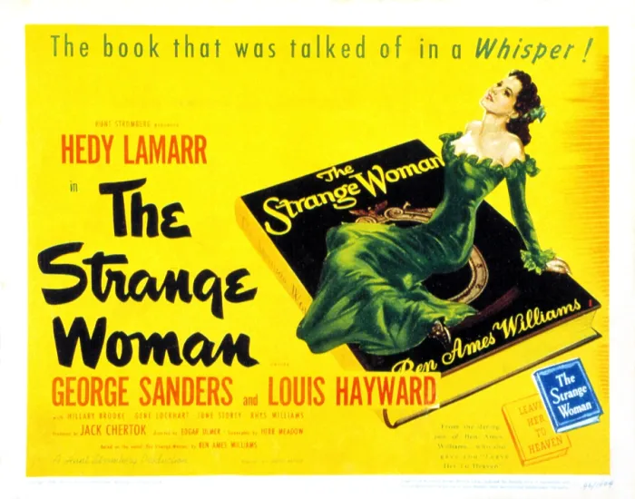 Framed Print : THE STRANGE WOMAN, Hedy Lamarr, 1946