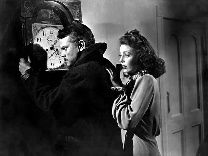 Framed Print : THE STRANGER, Orson Welles, Loretta Young, 1946 Framed Print : THE STRANGER, Orson Welles, Loretta Young, 1946