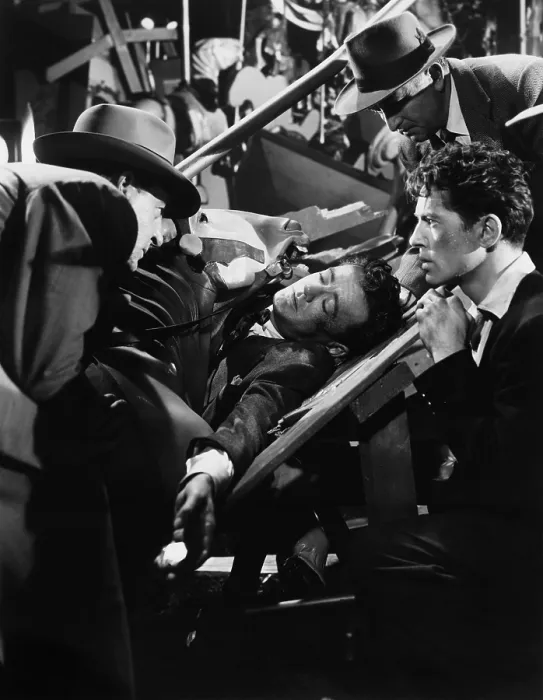 Framed Print : STRANGERS ON A TRAIN, Robert Walker (center), Farley Granger (foreground right), 1951 strangersontrain-fsct02(strangersontrain-fsct02) Framed Print : STRANGERS ON A TRAIN, Robert Walker (center), Farley Granger (foreground right), 1951 strangersontrain-fsct02(strangersontrain-fsct02)