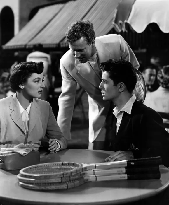 Framed Print : STRANGERS ON A TRAIN, Ruth Roman, Farley Granger, 1951