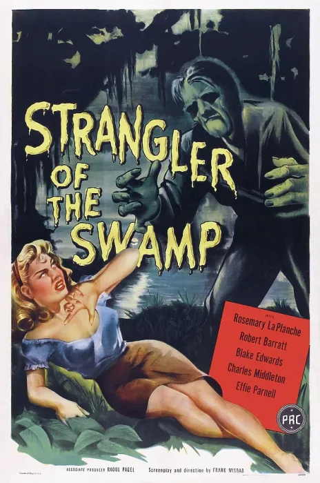 Framed Print : STRANGLER OF THE SWAMP, US poster, Rosemary La Planche, 1946