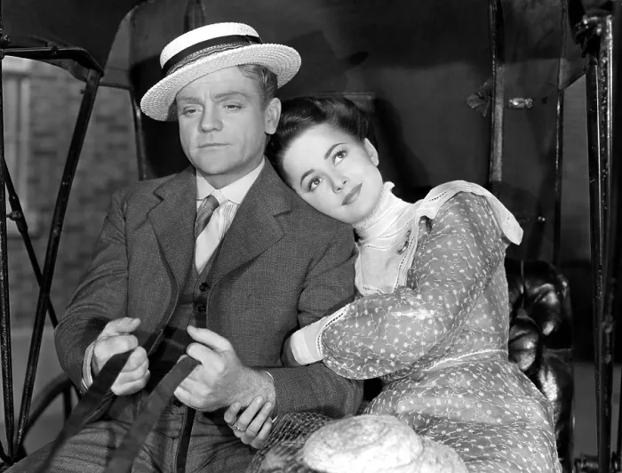 Framed Print : THE STRAWBERRY BLONDE, James Cagney, Olivia de Havilland, 1941 Framed Print : THE STRAWBERRY BLONDE, James Cagney, Olivia de Havilland, 1941
