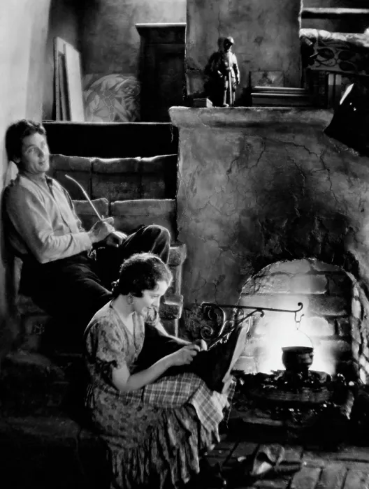Framed Print : STREET ANGEL, from left: Charles Farrell, Janet Gaynor, 1928, TM & Copyright 20th Century Fox Film Corp. / courtesy Everett Collection