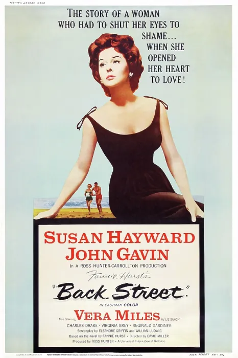 Framed Print : BACK STREET, US poster, Susan Hayward, 1961 Framed Print : BACK STREET, US poster, Susan Hayward, 1961