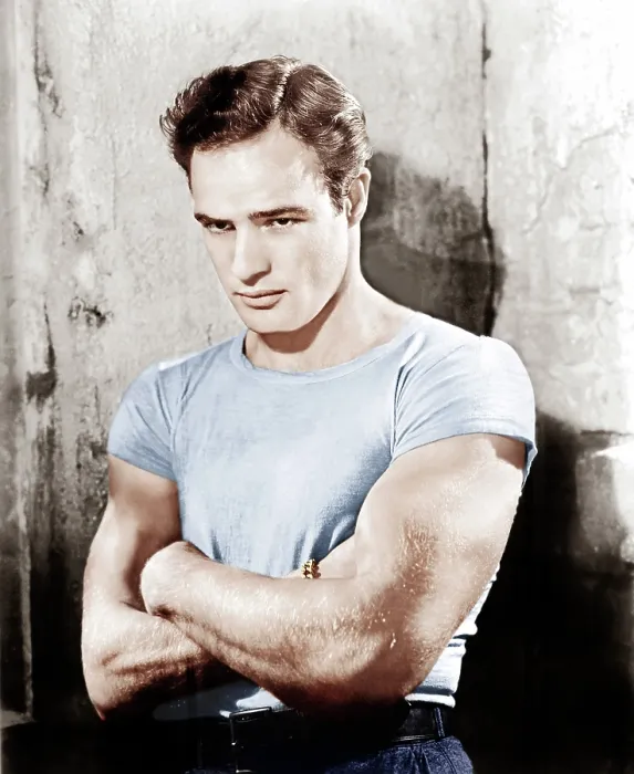 Framed Print : A STREETCAR NAMED DESIRE, Marlon Brando, 1951