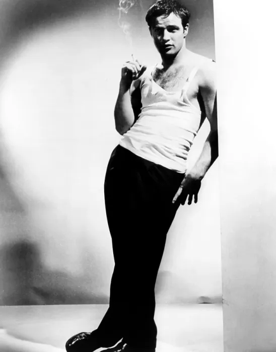 Framed Print : A STREETCAR NAMED DESIRE, Marlon Brando, 1951 Framed Print : A STREETCAR NAMED DESIRE, Marlon Brando, 1951