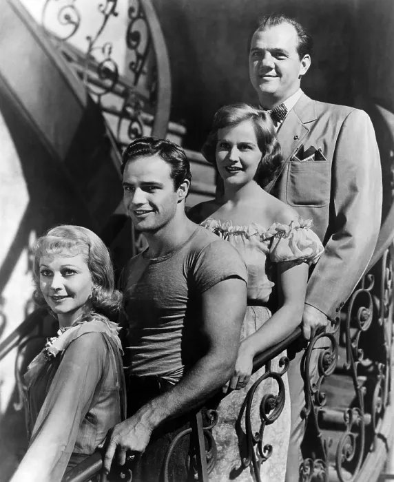 Framed Print : A STREETCAR NAMED DESIRE, Vivien Leigh, Marlon Brando, Kim Hunter, Karl Malden, 1951 Framed Print : A STREETCAR NAMED DESIRE, Vivien Leigh, Marlon Brando, Kim Hunter, Karl Malden, 1951