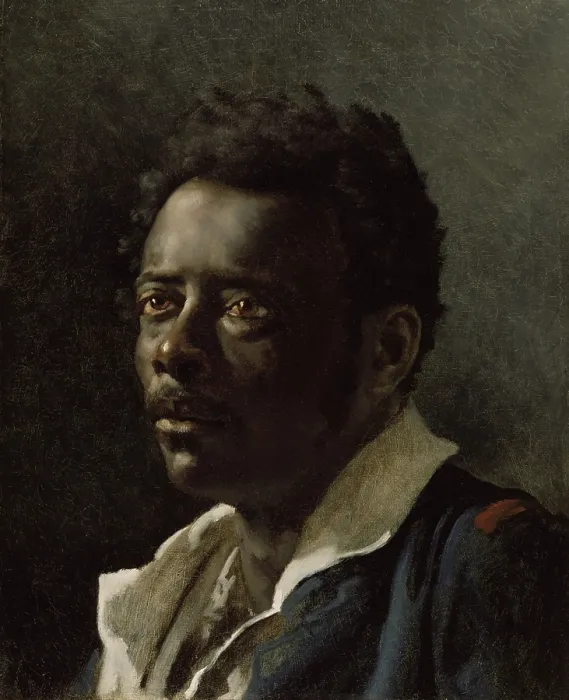 Framed Print : Study of a Model, by Theodore Gericault, 1818-19, French painting, oil on canvas