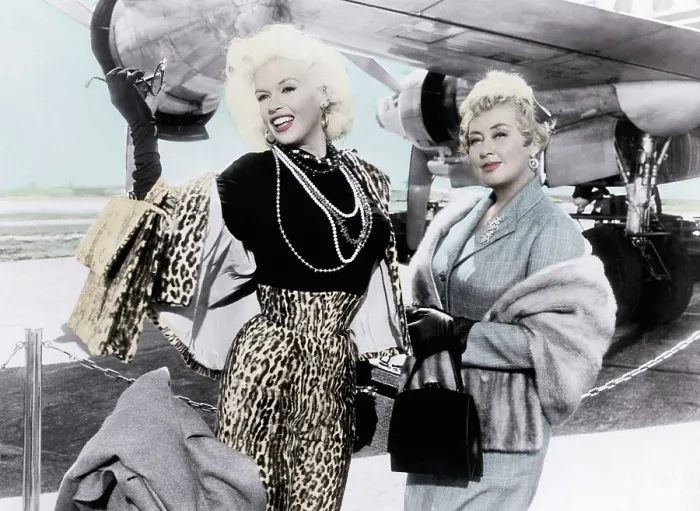Framed Print : WILL SUCCESS SPOIL ROCK HUNTER?, from left, Jayne Mansfield, Joan Blondell, 1957, TM & Copyright 20th Century Fox Film Corp. All rights reserved  /  courtesy Everett Collection