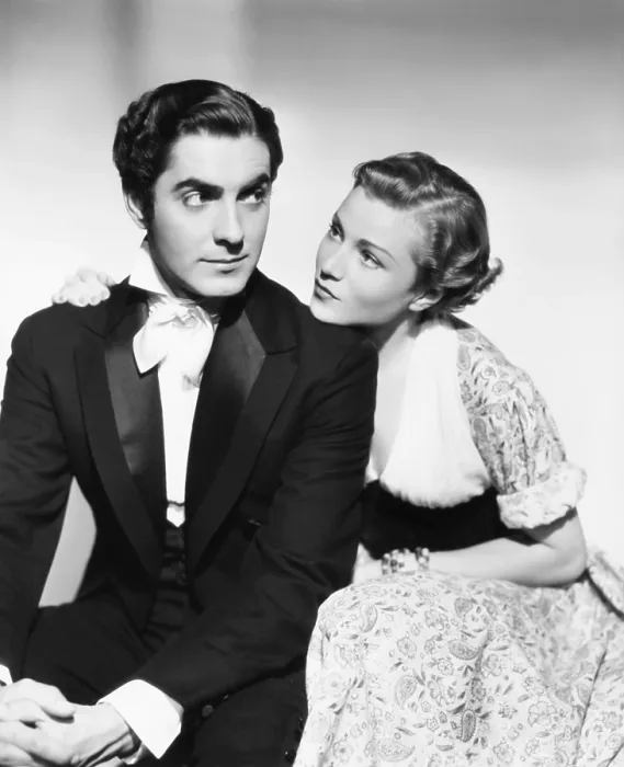 Framed Print : SUEZ, from left: Tyrone Power, Annabella, 1938, TM & Copyright 20th Century Fox Film Corp. / courtesy Everett Collection Framed Print : SUEZ, from left: Tyrone Power, Annabella, 1938, TM & Copyright 20th Century Fox Film Corp. / courtesy Everett Collection