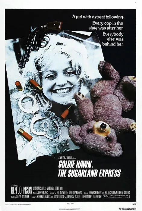 Framed Print : THE SUGARLAND EXPRESS, US poster, Goldie Hawn, 1974