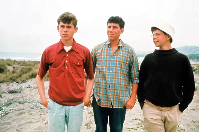 Framed Print : SUMMER OF 42, from left: Gary Grimes, Jerry Houser, Oliver Conant, 1971