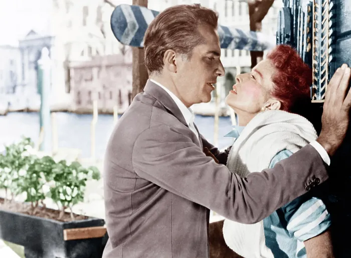Framed Print : SUMMERTIME, from left: Rossano Brazzi, Katharine Hepburn, 1955 Framed Print : SUMMERTIME, from left: Rossano Brazzi, Katharine Hepburn, 1955