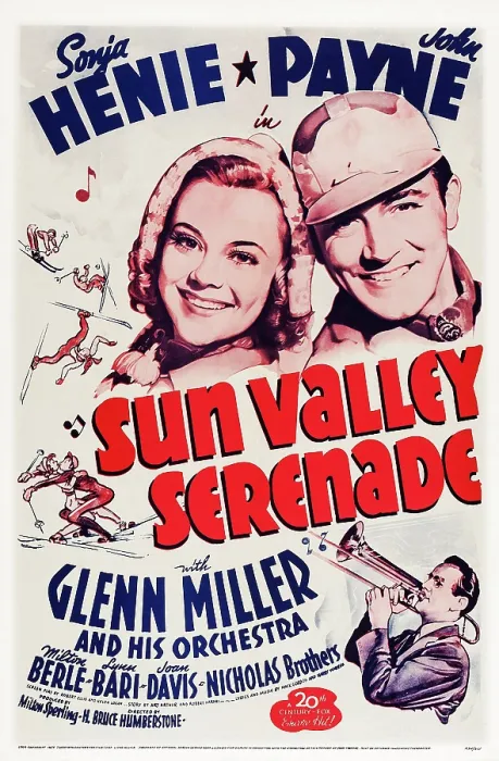 Framed Print : SUN VALLEY SERENADE, US poster art, from top: Sonja Henie, John Payne, Glenn Miller, 1941, TM and Copyright 20th Century Fox Film Corp Framed Print : SUN VALLEY SERENADE, US poster art, from top: Sonja Henie, John Payne, Glenn Miller, 1941, TM and Copyright 20th Century Fox Film Corp