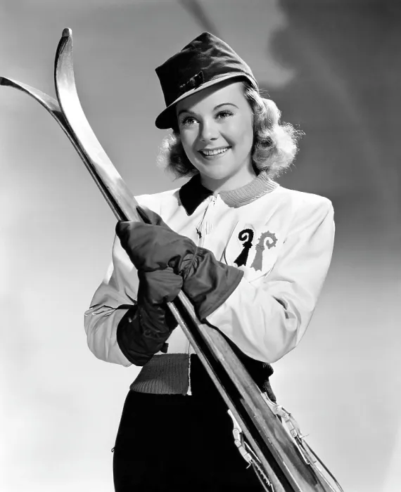 Framed Print : SUN VALLEY SERENADE, Sonja Henie, 1941, TM and copyright 20th Century Fox Film Corp. All rights reserved  /  Courtesy: Everett Collection