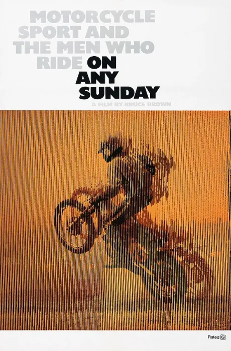 Framed Print : ON ANY SUNDAY, US poster, 1971