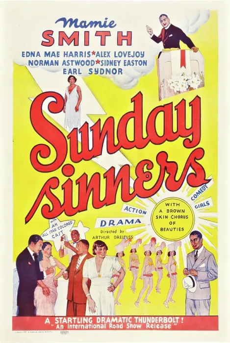 Framed Print : SUNDAY SINNERS, poster art, 1940 Framed Print : SUNDAY SINNERS, poster art, 1940