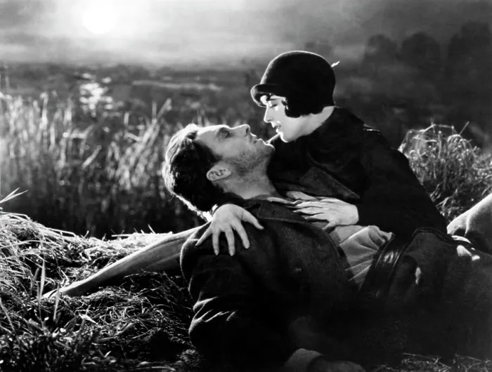Framed Print : SUNRISE, (aka SUNRISE: A SONG OF TWO HUMANS'), from left: George O'Brien, Margaret Livingston, 1927