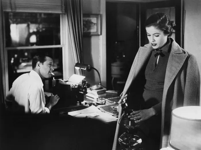 Framed Print : SUNSET BOULEVARD, from left: William Holden, Nancy Olson, 1950 sunsetblvd1950-fsct06(sunsetblvd1950-fsct06) Framed Print : SUNSET BOULEVARD, from left: William Holden, Nancy Olson, 1950 sunsetblvd1950-fsct06(sunsetblvd1950-fsct06)