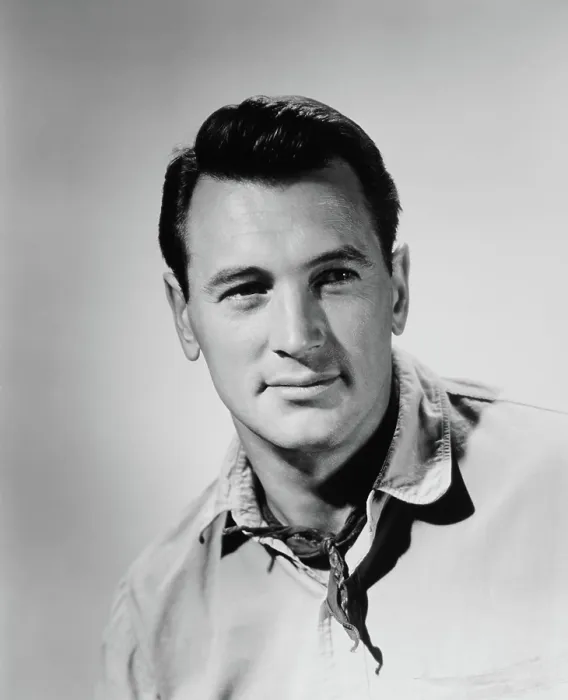 Framed Print : THE LAST SUNSET, Rock Hudson, 1961