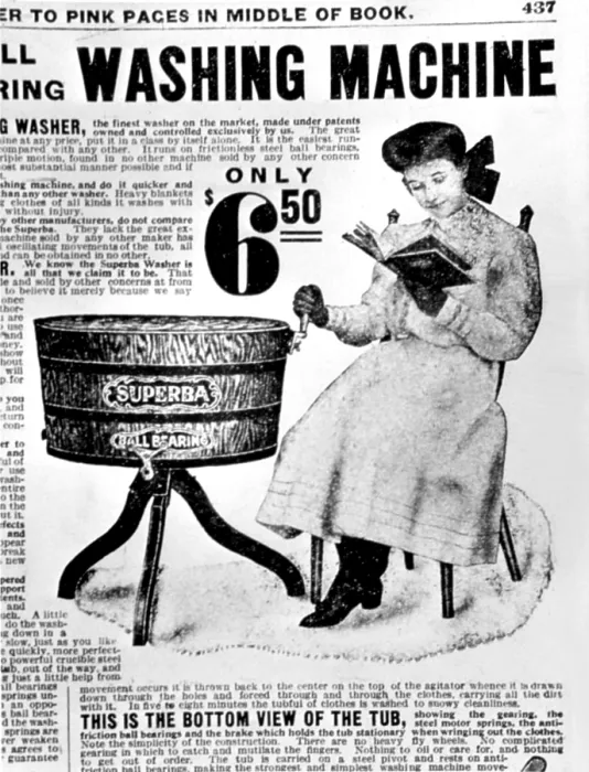 Framed Print : Superba Washing Machine advertisement. Courtesy: CSU Archives / Everett Collection Framed Print : Superba Washing Machine advertisement. Courtesy: CSU Archives / Everett Collection
