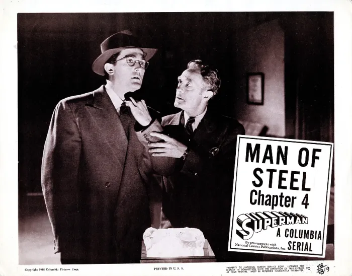 Framed Print : SUPERMAN, (Serial), Kirk Alyn, Chapter 4, Man Of Steel, 1948