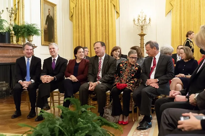 Framed Print : Six of the nine Supreme Court Justices attending President Trump's presentationceremony of the Medal of Freedom, Nov. 16, 2018 Framed Print : Six of the nine Supreme Court Justices attending President Trump's presentationceremony of the Medal of Freedom, Nov. 16, 2018