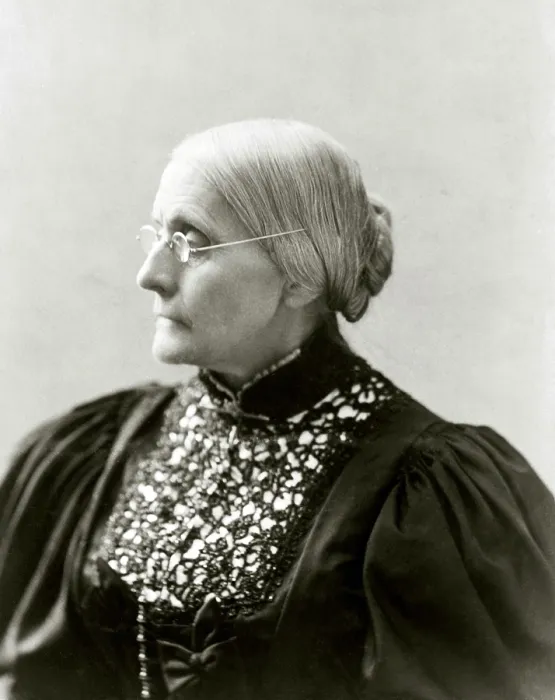 Framed Print : Susan B. Anthony (1820-1906), in 1890s