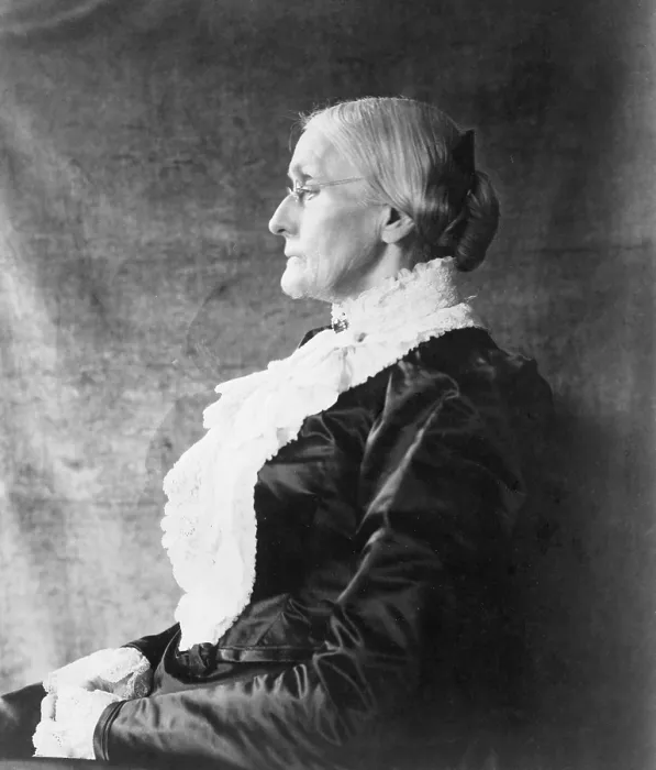Framed Print : Susan B. Anthony (1820-1906), ca. 1890