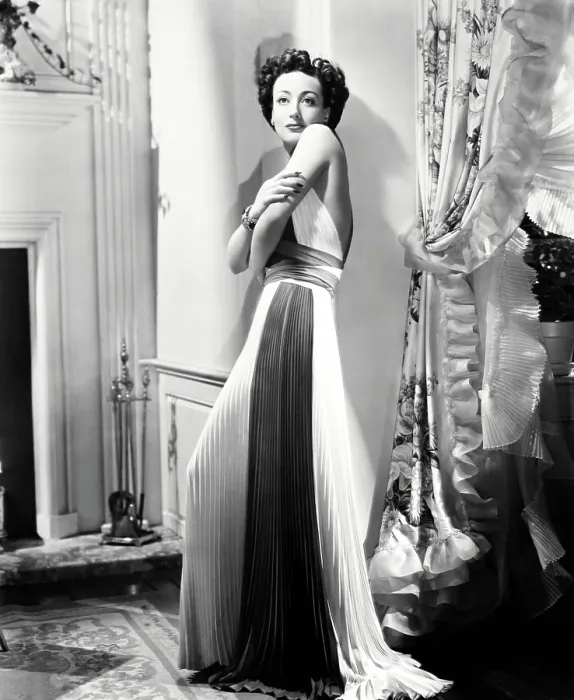 Framed Print : SUSAN AND GOD, Joan Crawford, in a gown by Adrian, 1940 Framed Print : SUSAN AND GOD, Joan Crawford, in a gown by Adrian, 1940