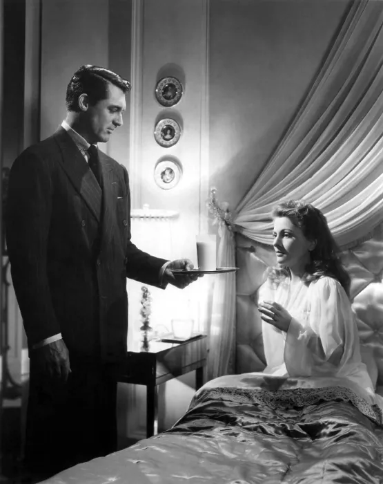 Framed Print : SUSPICION, Cary Grant, Joan Fontaine, 1941